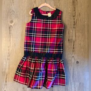 Gymboree Pink and Black Plaid Dress